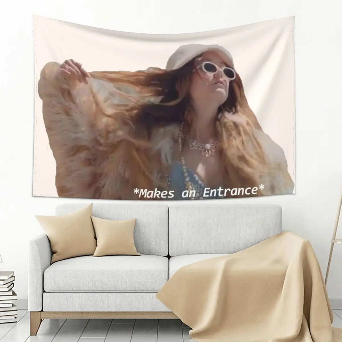 

Here Comes the 1% Tapestry