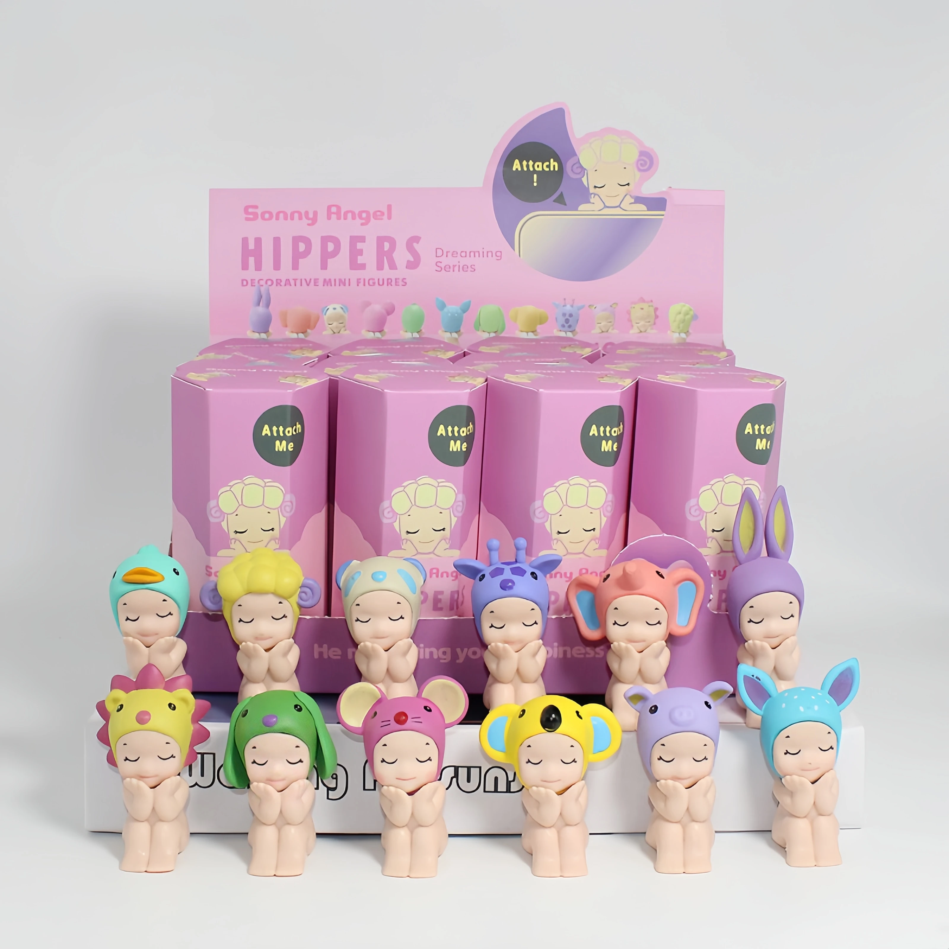 2025 nueva caja ciega Sunny Angel Hippers 20 ° aniversario serie de animales figuras de Anime adornos muñecas Fans juguetes conjunto para regalo de niños