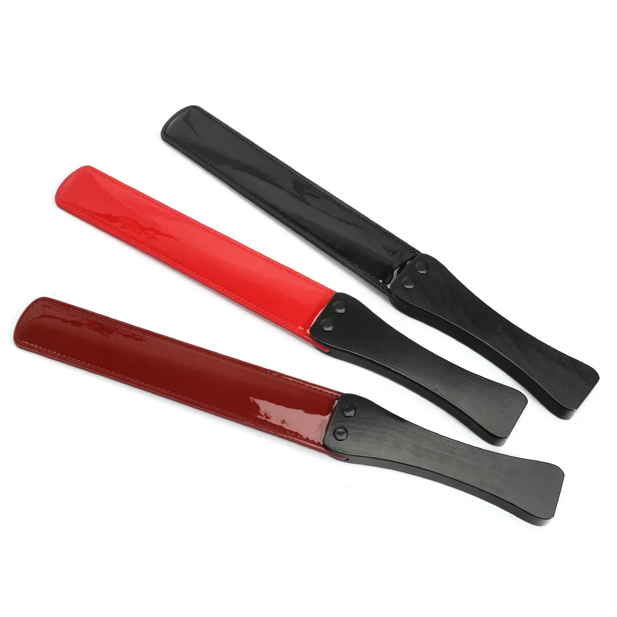 

47 см деревянная ручка из искусственной кожи, весло для порки, хлыст для лошади, верховая езда, конная летучая мышь