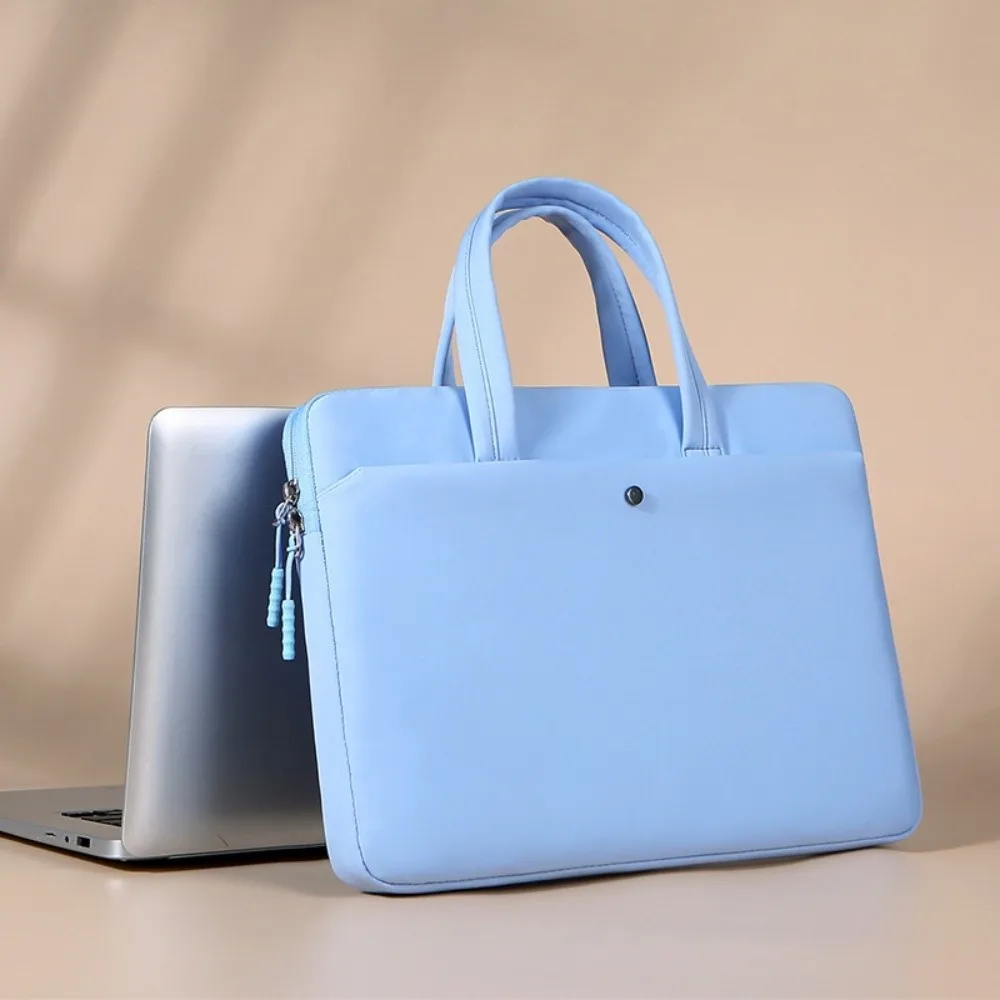 With Handle Portable Laptop Bags Waterproof Ultra Thin Laptop Case Soft Material Multi-Layer Notebook Sleeve Women's Bag