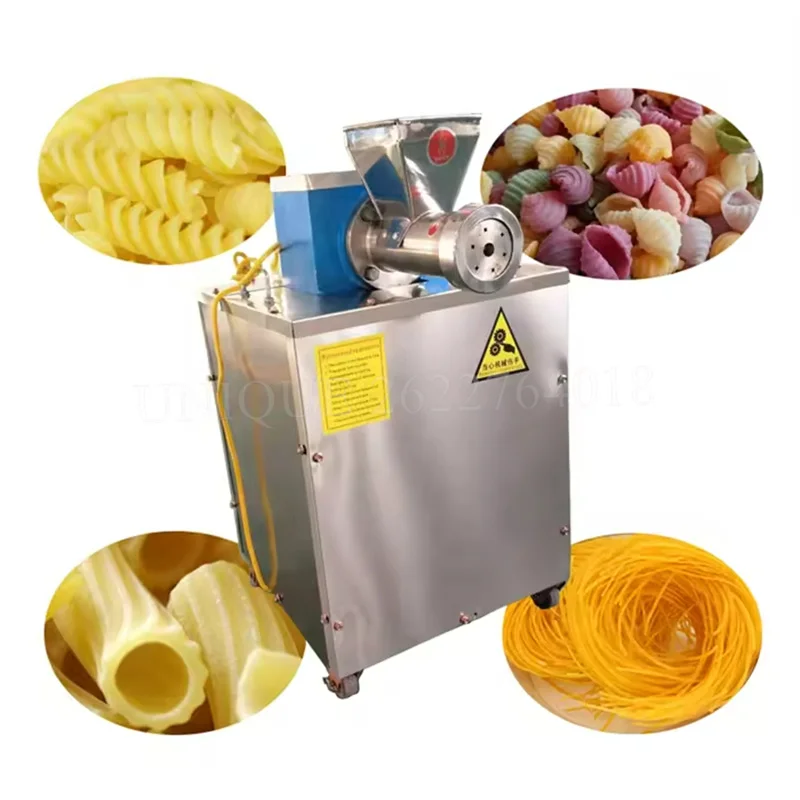 Electric Industrial Fettuccine Spaghetti Process Maker Lasagne Macaroni Orecchiette Linguine Pasta Maker Making Extruding Maker