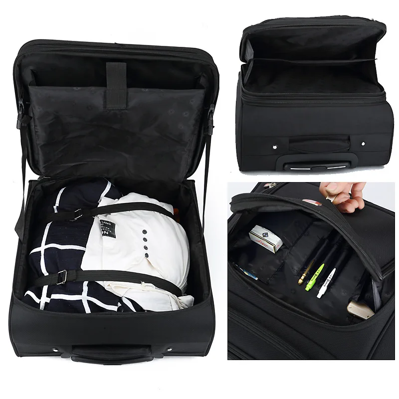 Business suitcase Oxford cloth trolley box, male universal wheel mount box, new product