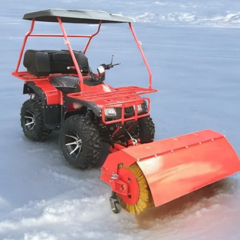 Outdoor Greenhouse Large Farm Rugged Terrain  Self-propelled Snow Blower 20 km/h Efficiency Sweeping Ride on Snow Blower
