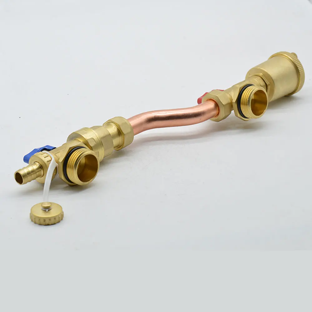 

1" BSP Female or Male Manifold Special Pressure Differential Bypass Valve Manifold Tail Piece Valve Assembly