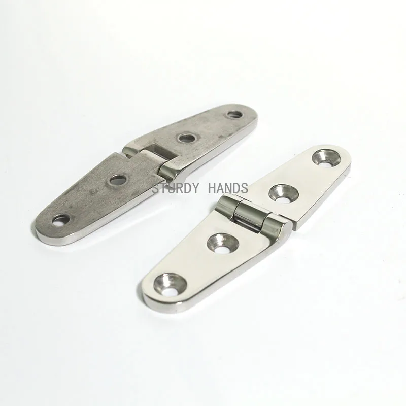 1PCS 76 * 38mm 103 * 27mm 103 * 38mm stainless steel cabin door, hatch hinged door hardware accessories