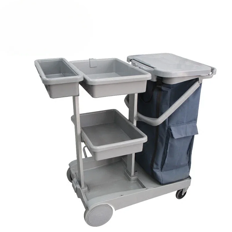 JT52 Push cleaning service cart factory direct sales, available in stock