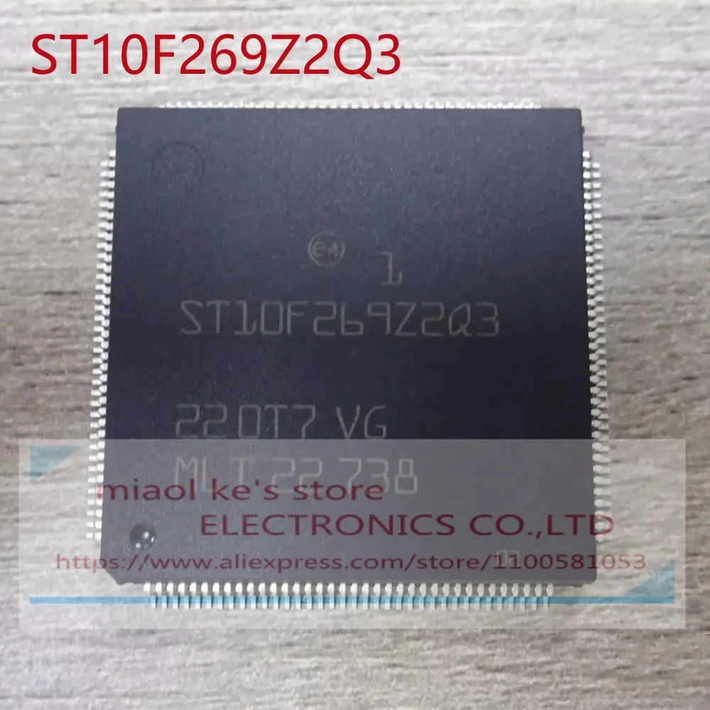 [2pcs]100%New original ST10F269Z2Q6 ST10F269Z2Q3 ST10F269Z2  SMD Single chip QFP144 microcontroller chip