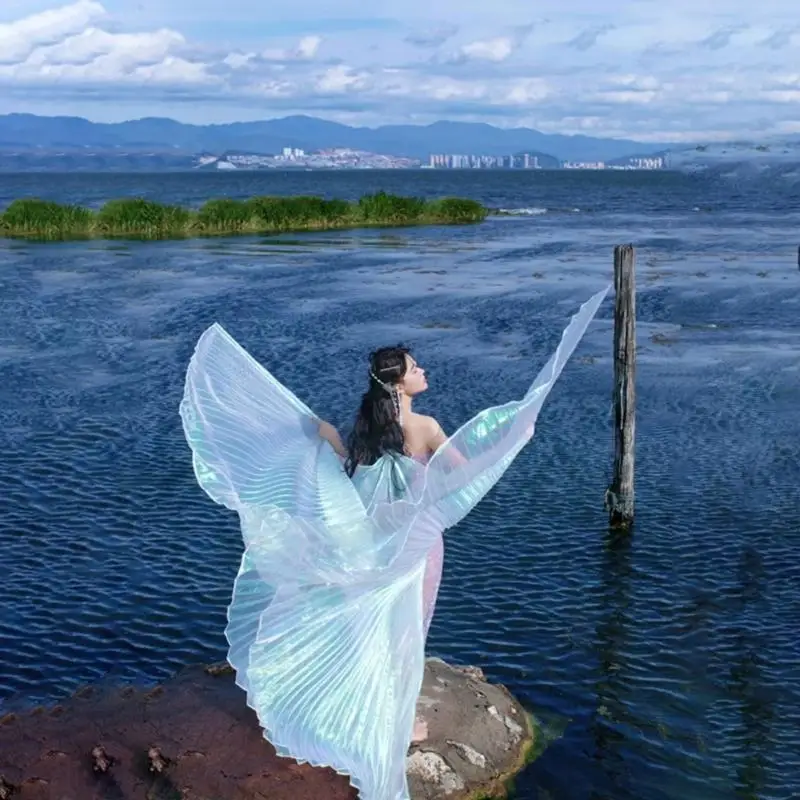 39BB Thiên Thần Isiss Cánh Múa Bụng Isiss Cánh Cánh Bướm Múa Bụng Trang Phục Quà Tặng