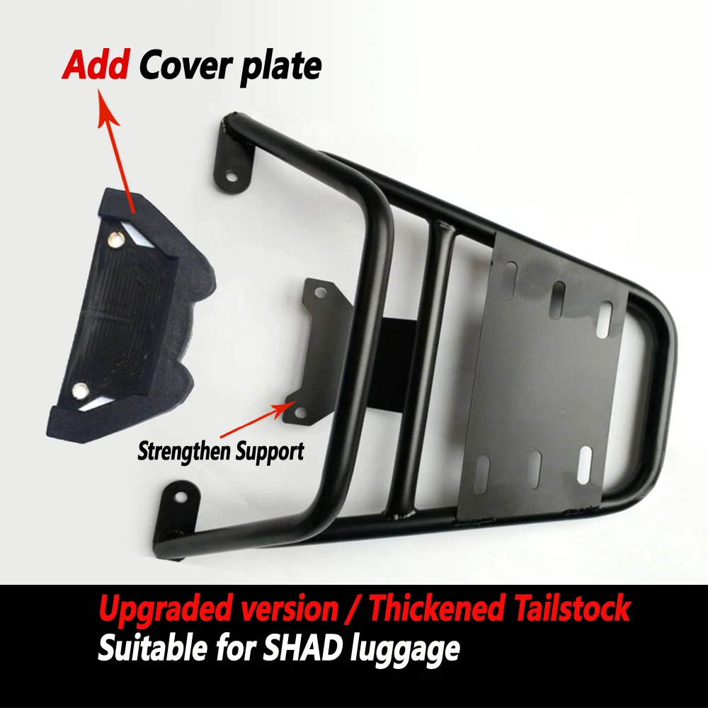 for Piaggio Fly 150‌ 3V luggage rack modified Fly150‌ 3V Upgraded tail rack thickened rear rack armrest for SHAD trunk support