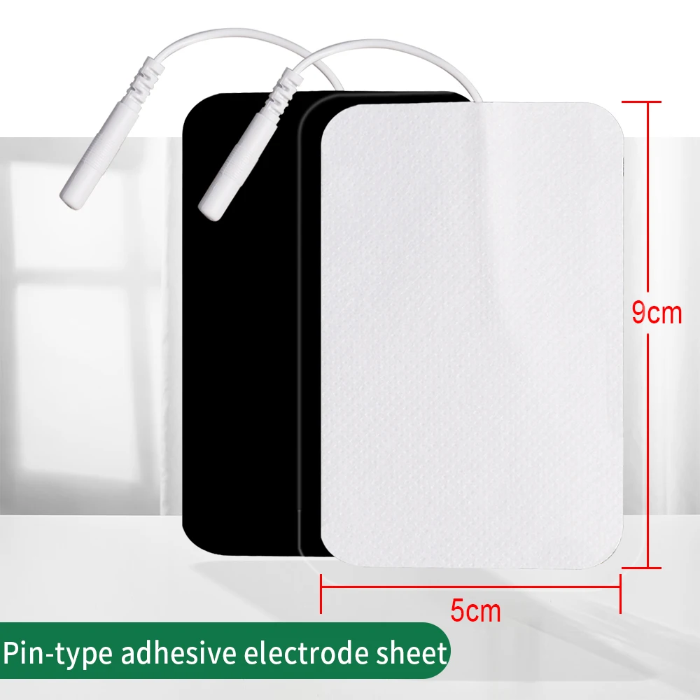 Tens Electrodes Pads Non-woven Fabric Self Adhesive Replacement Patch for EMS Pulse Electric Massager Physiotherapy Accessories