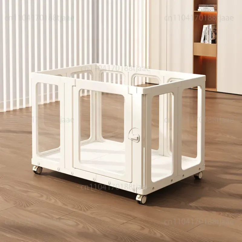 Removable Pet Fence Dog Indoor Transparent Dog Cage Small Dog Fence