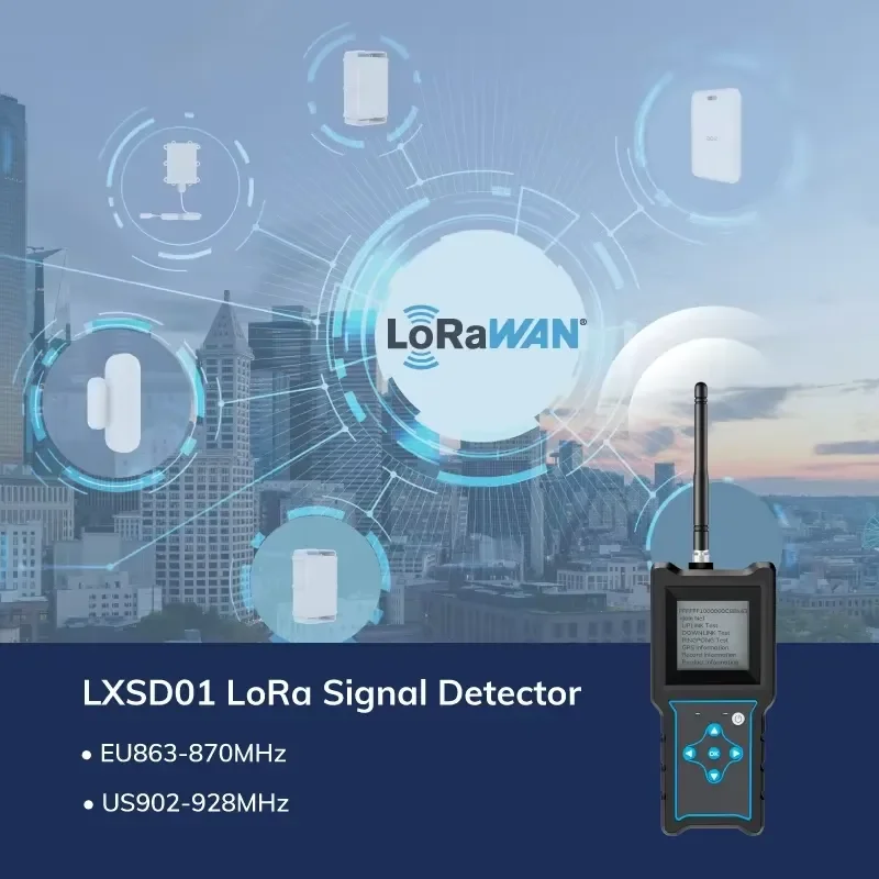 Handheld Portable LoRa Signal Checker LoRaWAN Signal Tester with Positioning for LoRa and LoRaWAN