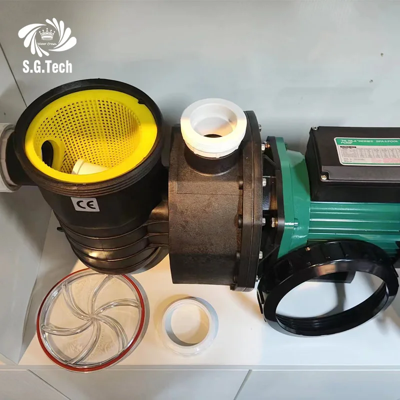 

2026 Durable 1.5hp/2hp/3hp/3.5hp/4hp Suction Pump Sand Filter Pump WATER CROWN Swimming Pool Filtration
