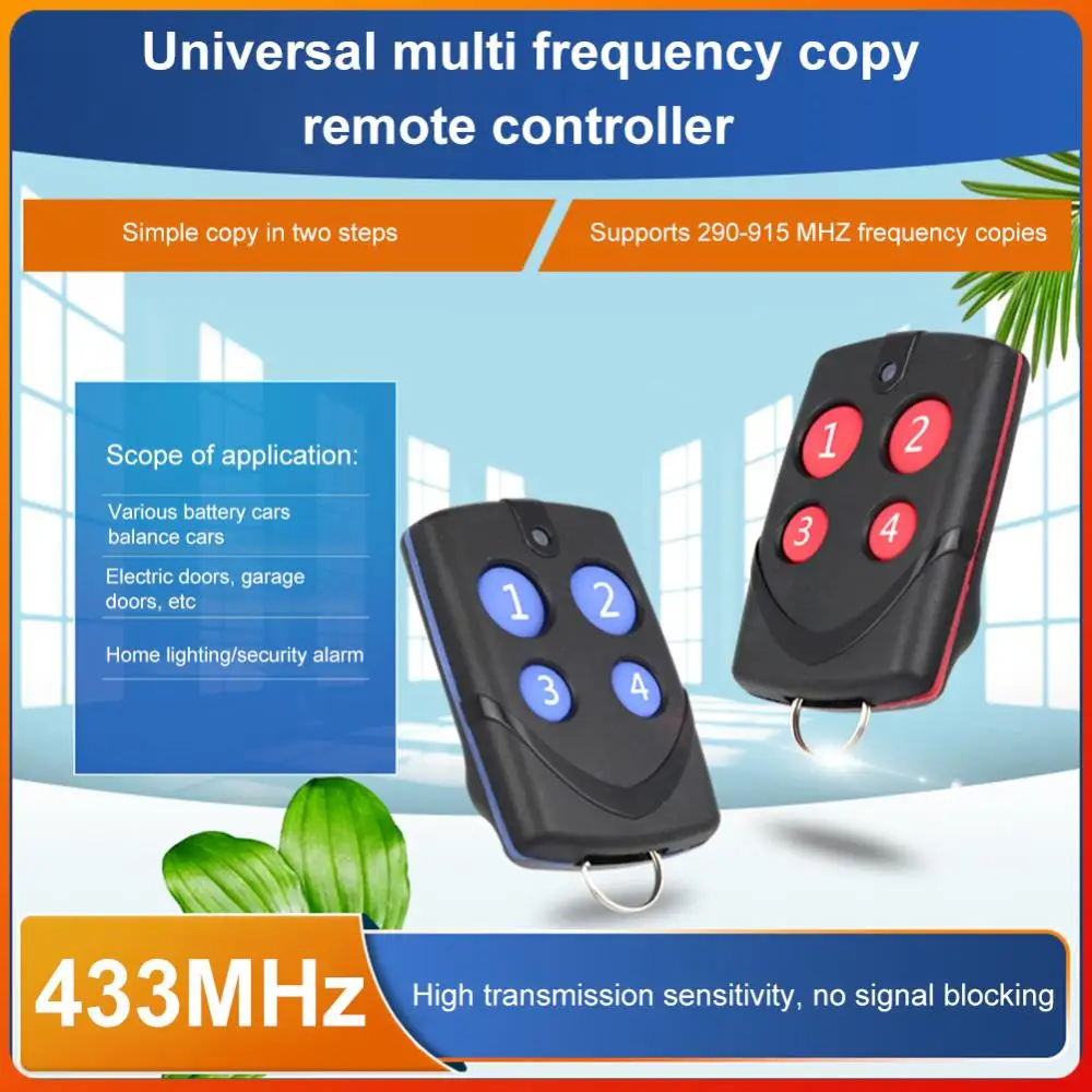 Copy Remote Controls Automatic Frequency Search Remote Control Of Electric Traffic Gates for Regardless of Frequency 260-868MHz