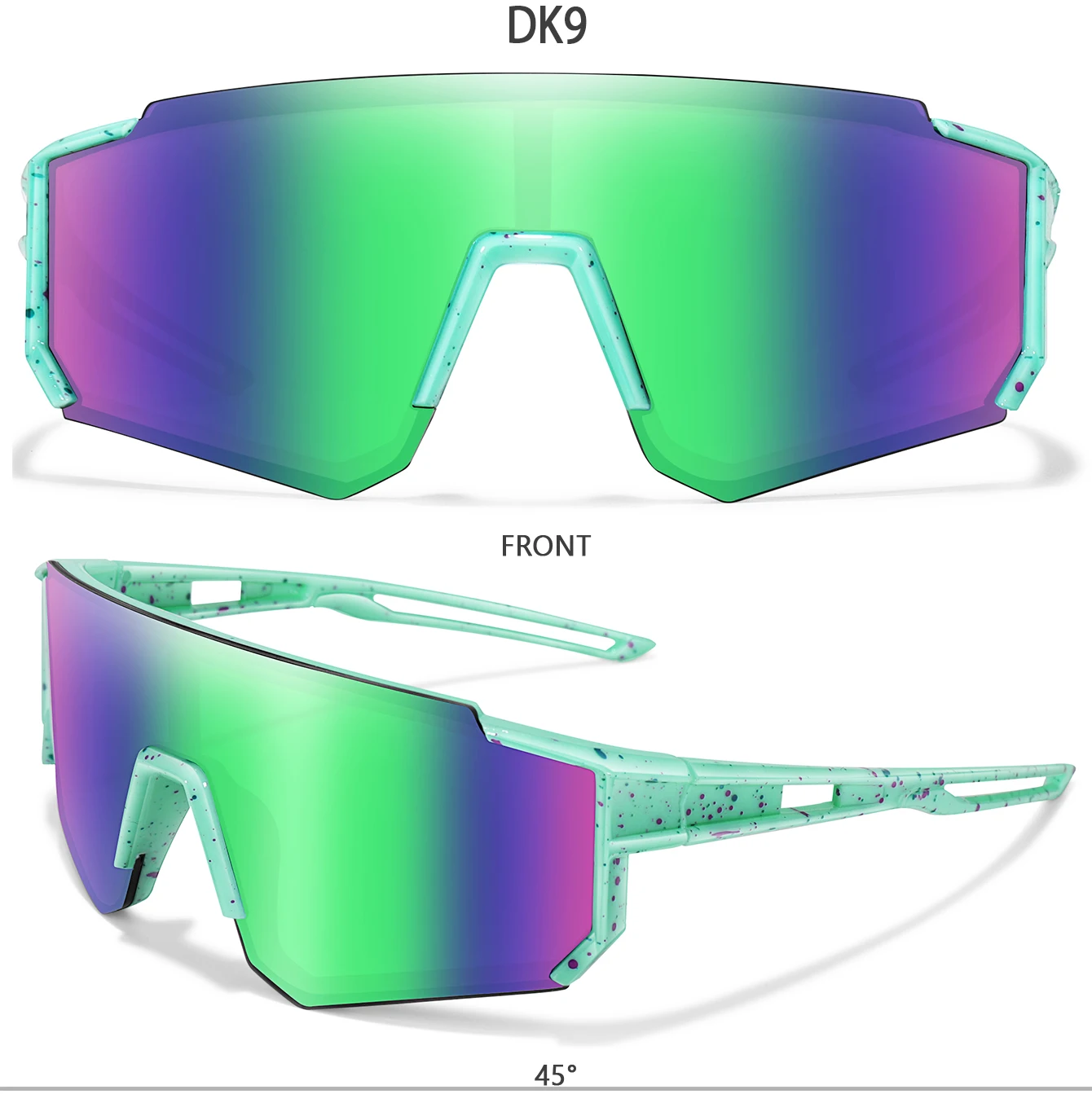 3-14 Jahre alte Kinder Baseball-Sonnenbrille Kinder Jungen Mädchen M Größe Jugend FahrradUV400 Outdoor-Sport Camping MTB Fahrradbrille – Detail 10