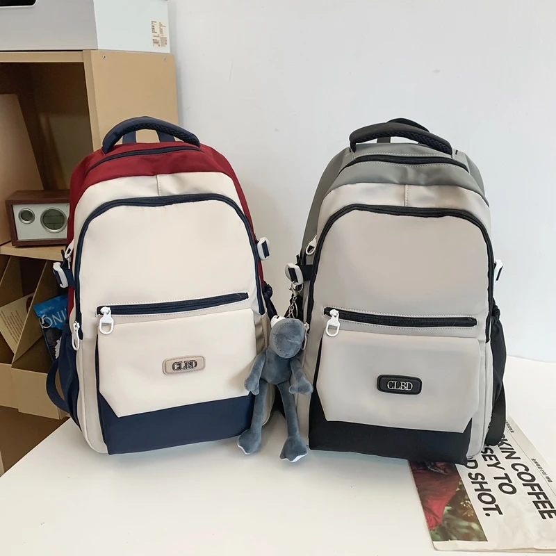 

Multi-pocket backpack for learner,backpack for women,fashion school bag for student,HI-Q waterproof Oxford book bag for pupil