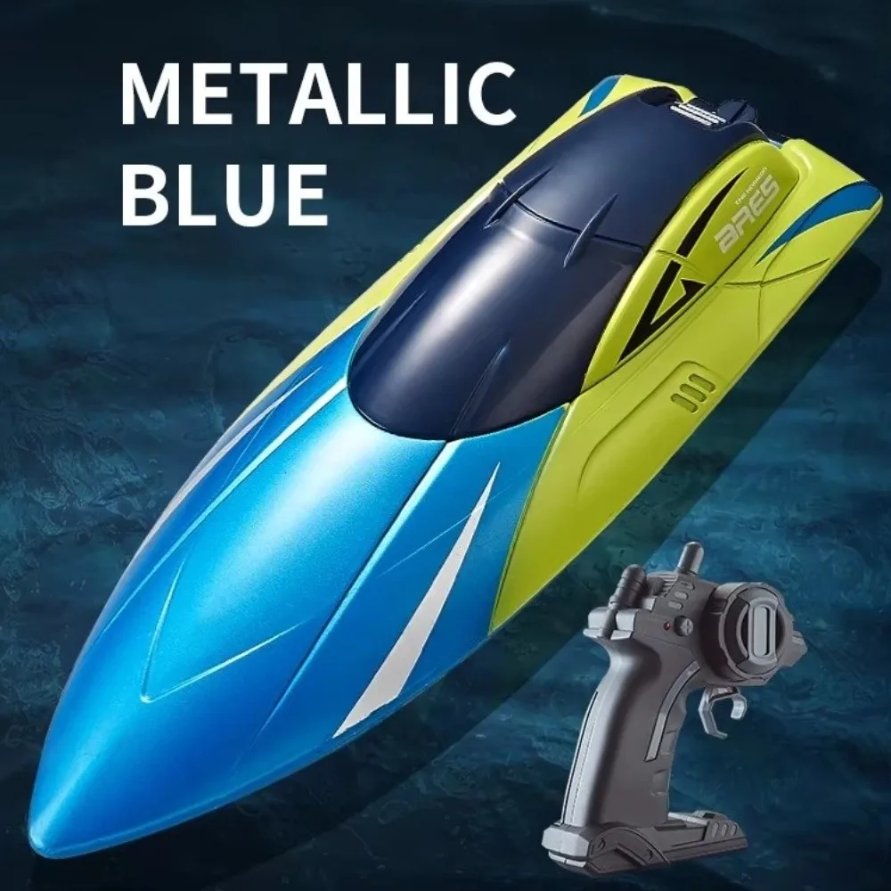 Birthday Gift Rechargeable Remote Control Boat Electric Double Motor Racing Yacht High Speed Waterproof Speed Boat Water