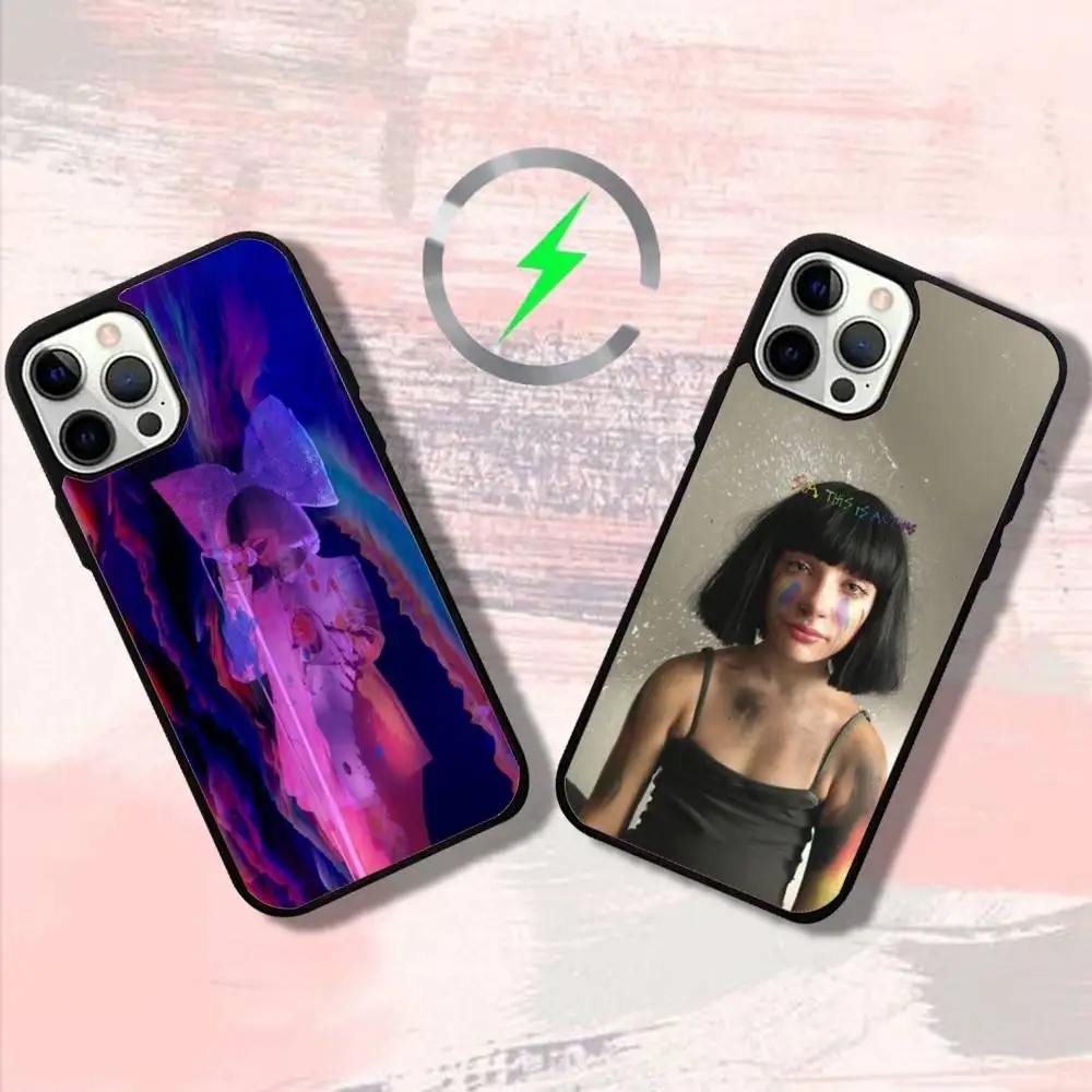 

Singer S-Sia U-Unstoppables Phone Case For iPhone17,16,15,14,13,12,11,Pro,Max,Plus,Mini,SE4,E Magnetic Magsafe Wireless Charging