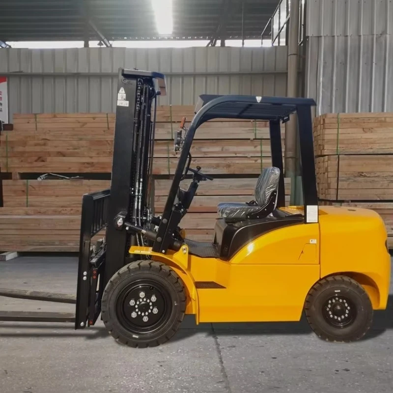 IAUTA 3 Ton Forklift Truck 6 M Lifting Height 3 Ton Diesel Forklift for Logistics Center