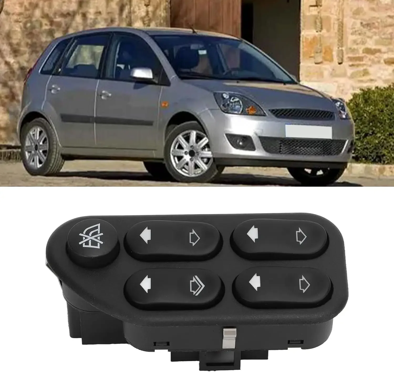 Interruptor ventana eléctrica, 7S65‑14529‑BA Reemplazo para ECOSPORT 2003‑2012