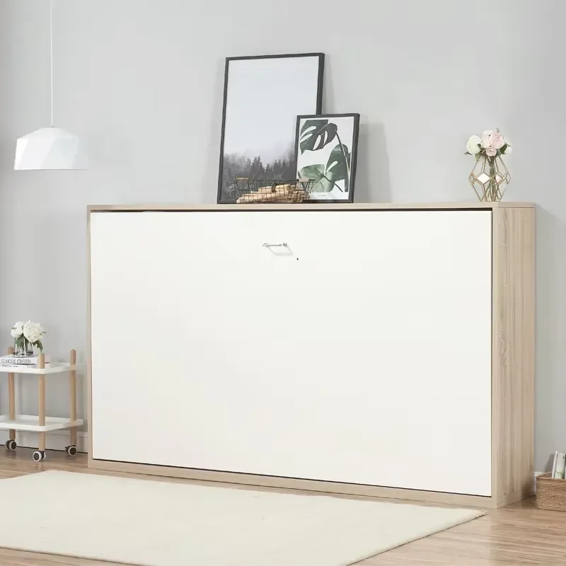 2018 Best Selling China Factory Metal Frame Thwart Folding Bed Hidden Bed Wall Bed
