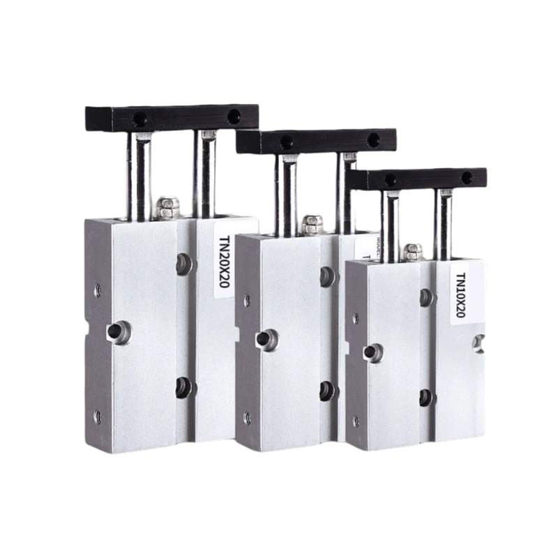 

Double axis double rod pneumatic small cylinder TN Series 10/16/20/25/32/40 Bore 10/15/20/25/30/35/40/60/70/100/200mm Stroke