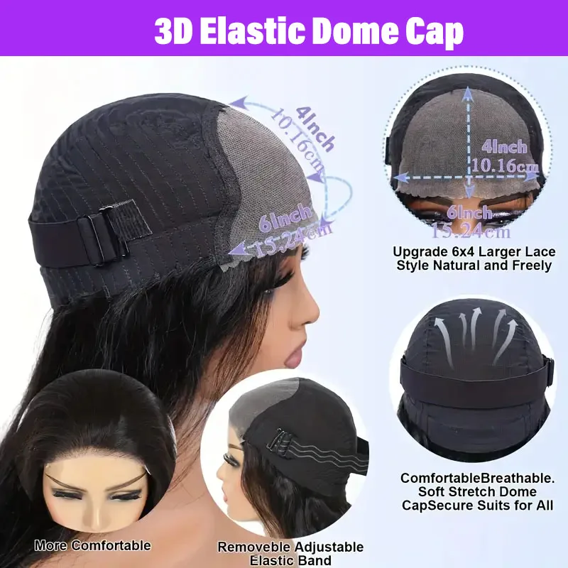 Свободный глубокий парик фронта шнурка 13x4, длинные вьющиеся человеческие волосы, 100% натуральные человеческие волосы, предварительно выщипанные парики для женщин с натуральной линией волос