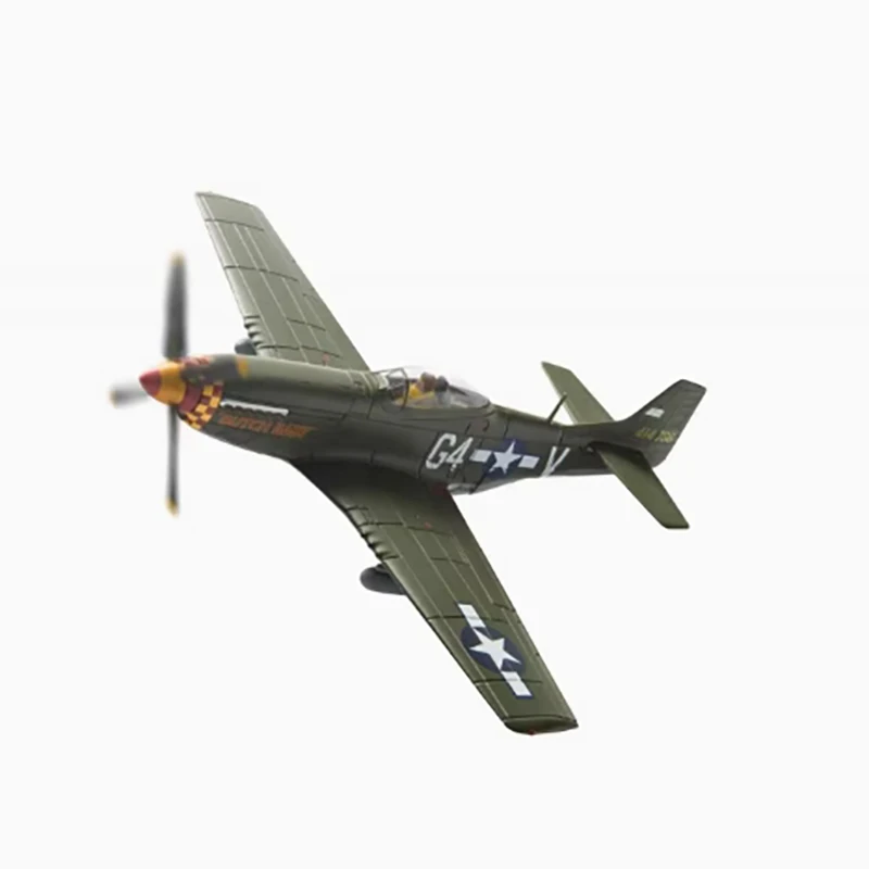 Diecast 1:72 Scale AA27701 P51-D Mustang fighter Alloy Finished Simulation Model Static Decoration Souvenir Gifts For Adult Boy