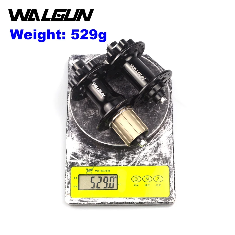 WALGUN 120 Click Hub 3 Pawls Bearing MTB Mountain Bike Hub Front Rear 100/135mm HG 32 36 Holes Disc Brake Bicycle Hubs 11 Speed image 6
