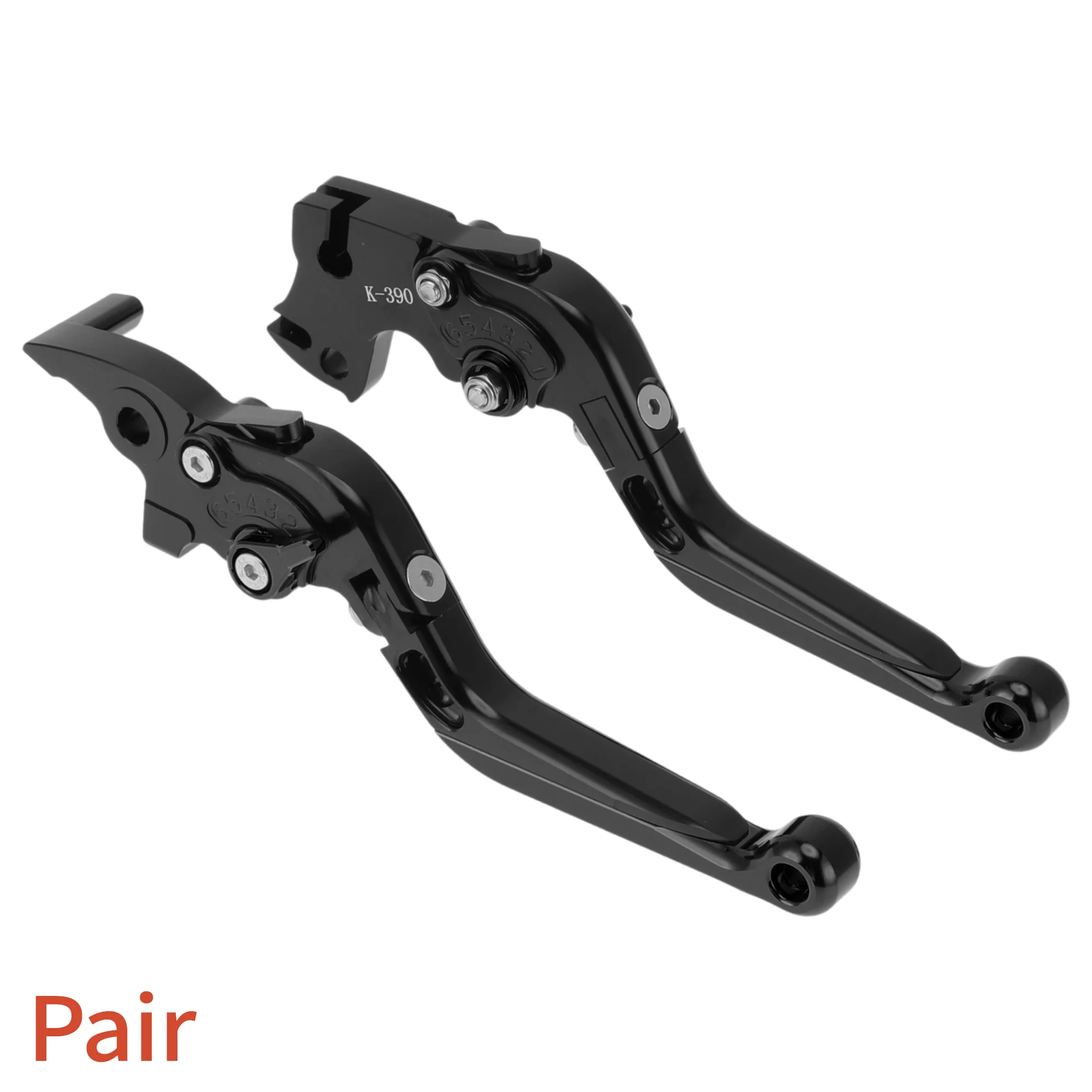 

Motoforti Motorcycle Brake Clutch Levers for KTM RC125 RC200 RC390 for DUKE125 Black