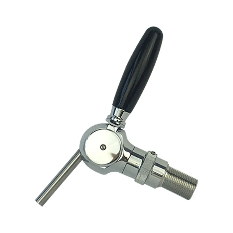 Ball Shape Belgium Style Sliver Metal Beer Faucet