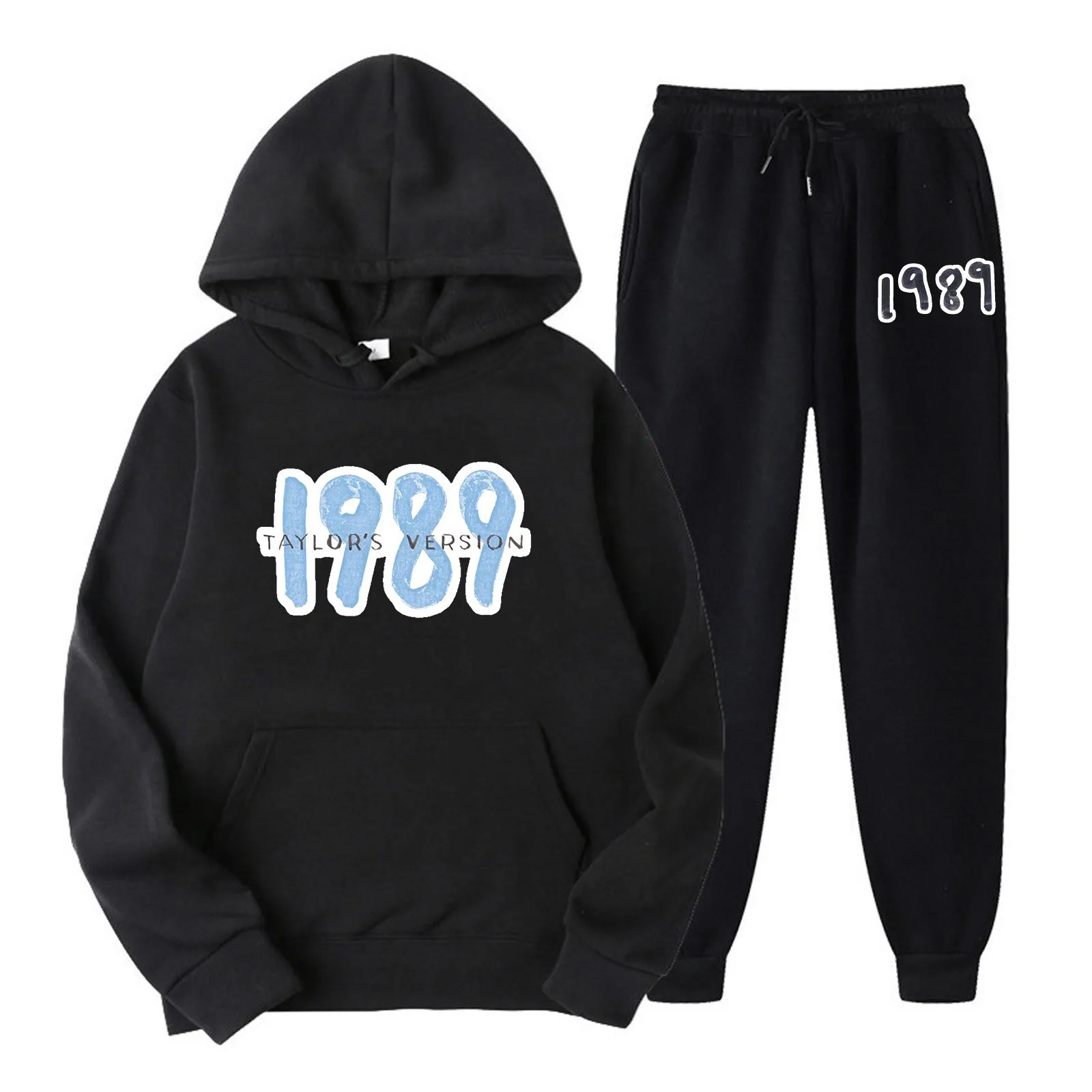 Taylor The Eras Tour Men Sweatshirt Hoodie+Sweatpants Midnight Album Swift Print Tracksuit Sportswear Women Clothing 2 Piece Set