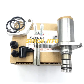 Common rail fuel injection pump control valve 294200 SCV valve 0650-D-MAX for TOYOTA Dnya S05D ISUZU
