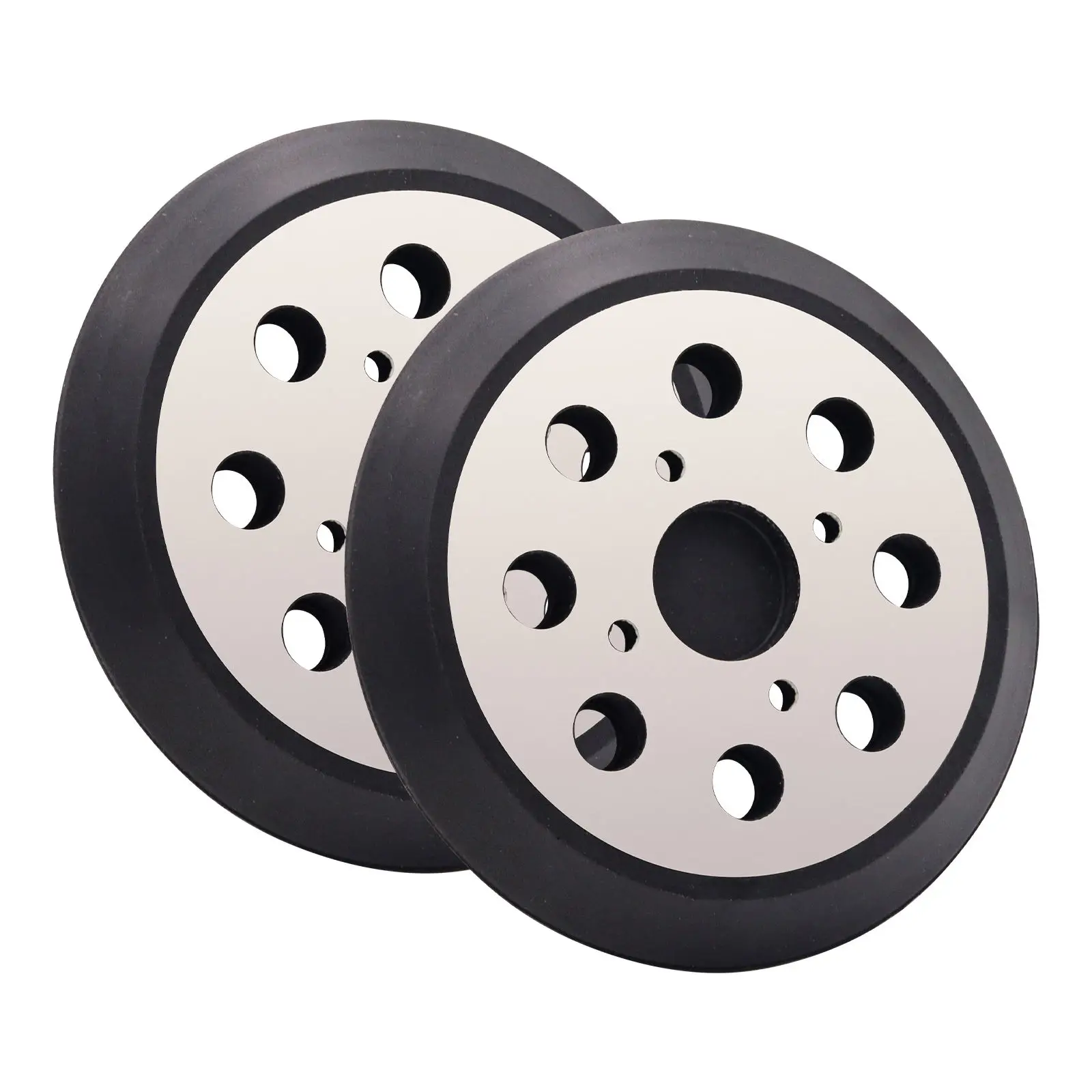 125mm Metal Sanding Pad 8 Holes Self-adhesive Polishing Base For Bosch Electric Sander Wood Auto Sanding view 4