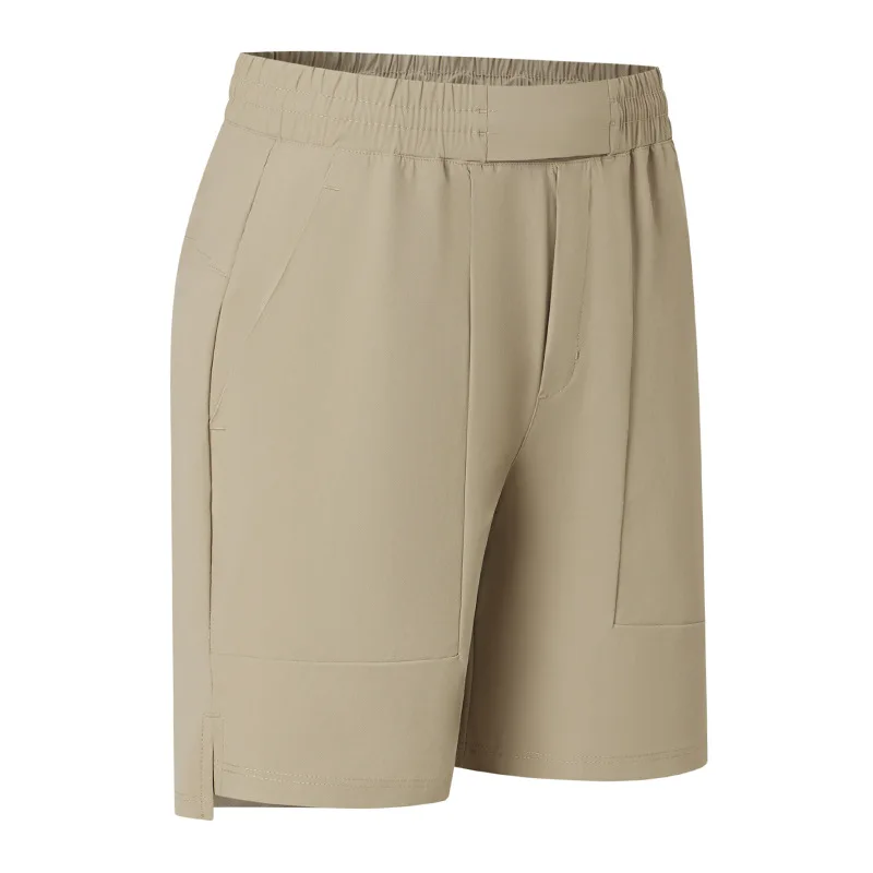 Men's Quick-dry Running Shorts Summer Casual Gym Sports Shorts Drawstring Elastic Waist Jogging Fitness Training Shorts for Men