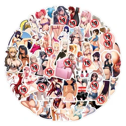 10/30/50/110pcs Adult Anime Hentai Waifu Sexy Girl Stickers Decals Fridge Laptop Motorcycle Phone Decoration Waterproof Sticker