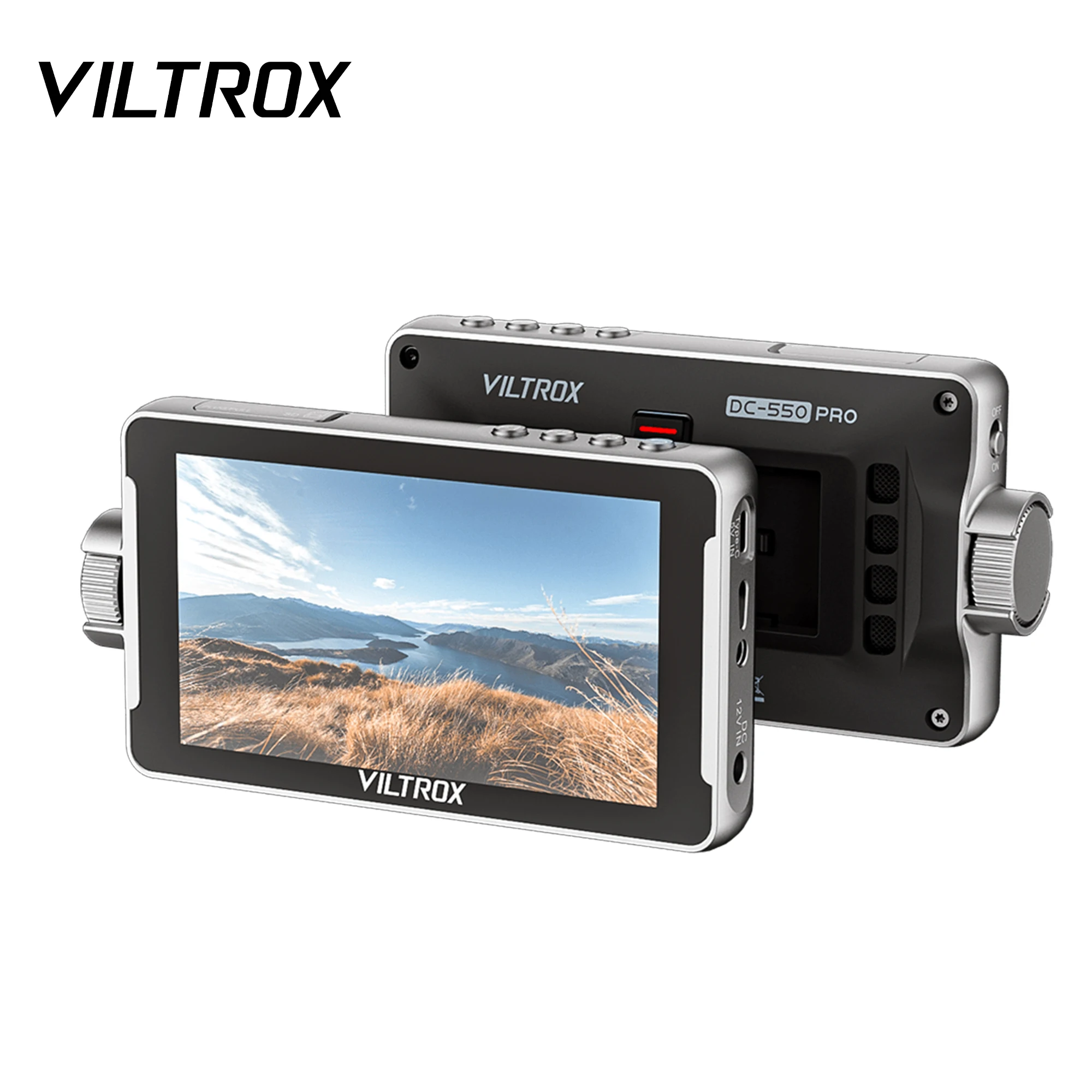 VILTROX 5.5 INCH DC-550 Series Portable HD Camera Monitor Touch screen HDMI 4K For Photography Vlogging Filmmaking TV Creating