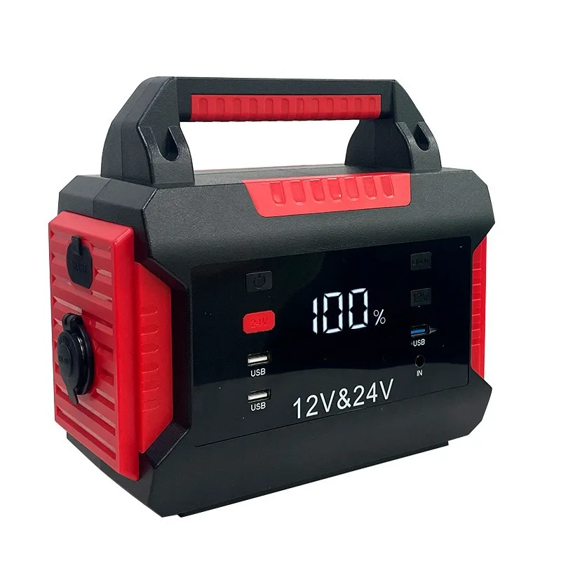 Universal Car Truck Diesel Motor Steam Double Start Jump Starter 12V 24v Power Bank 4000A High Power Jump Starter Booster