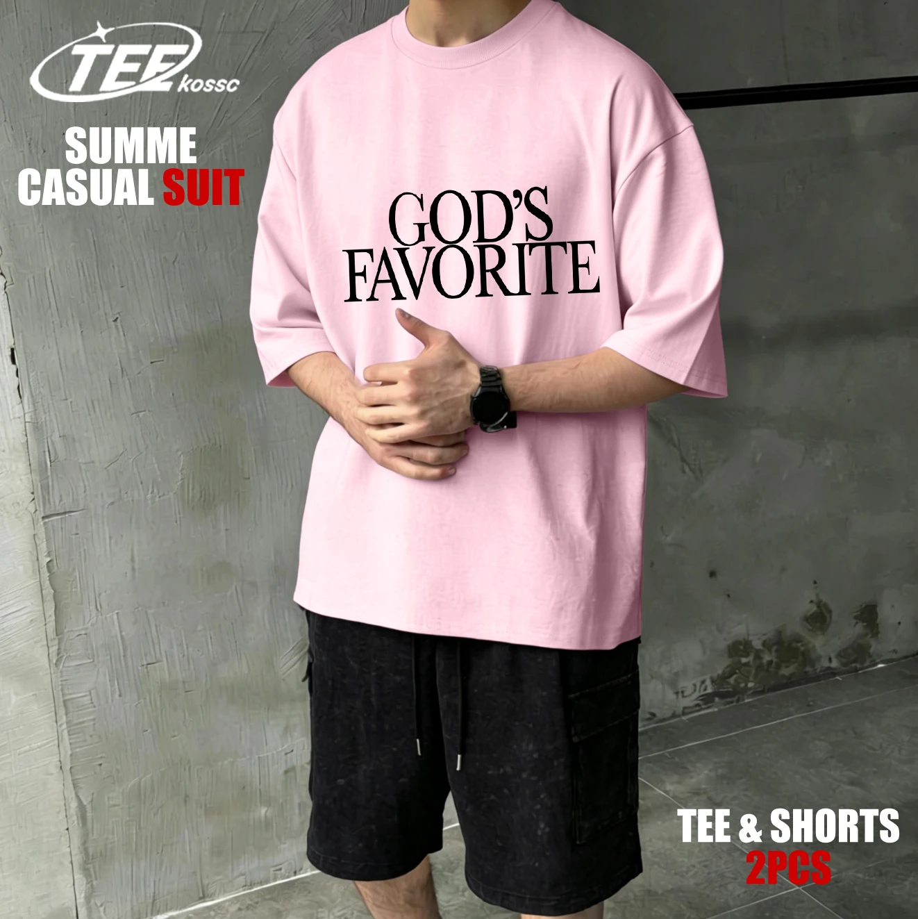 

Мужские футболки с принтом God'S Favorite, хлопковые, с круглым вырезом, с коротким рукавом, модные, свободного кроя, унисекс, универсальные, летняя одежда