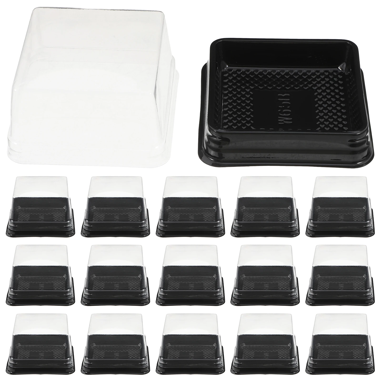 

Blister Egg Yolk Crisp Box Moon Cake Holder Container Cheese Egg-yolk Puff Packing Boxes Square