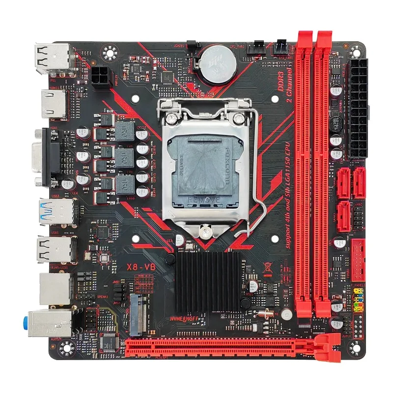 FOR New B85/H81 Desktop DDR3 Computer Main Board CPU Set 1150 Pins M.2 NVMe Main Board