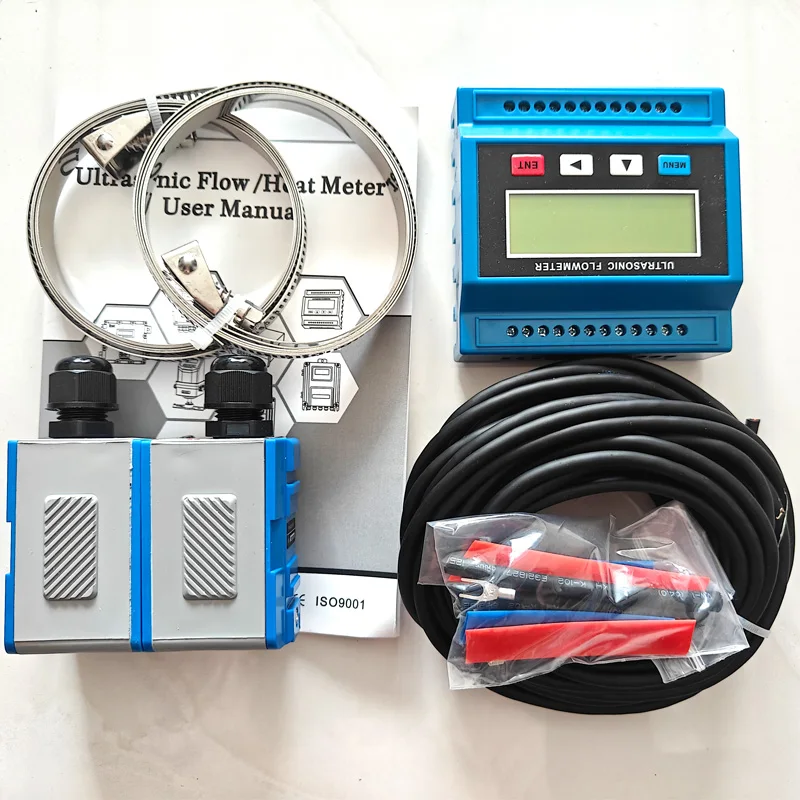 TUF-2000M TS-2 TM-1 TL-1 Ultrasonic Flowmeter DN15-6000mm Water Flow Meters with RS485 Interface Modbus