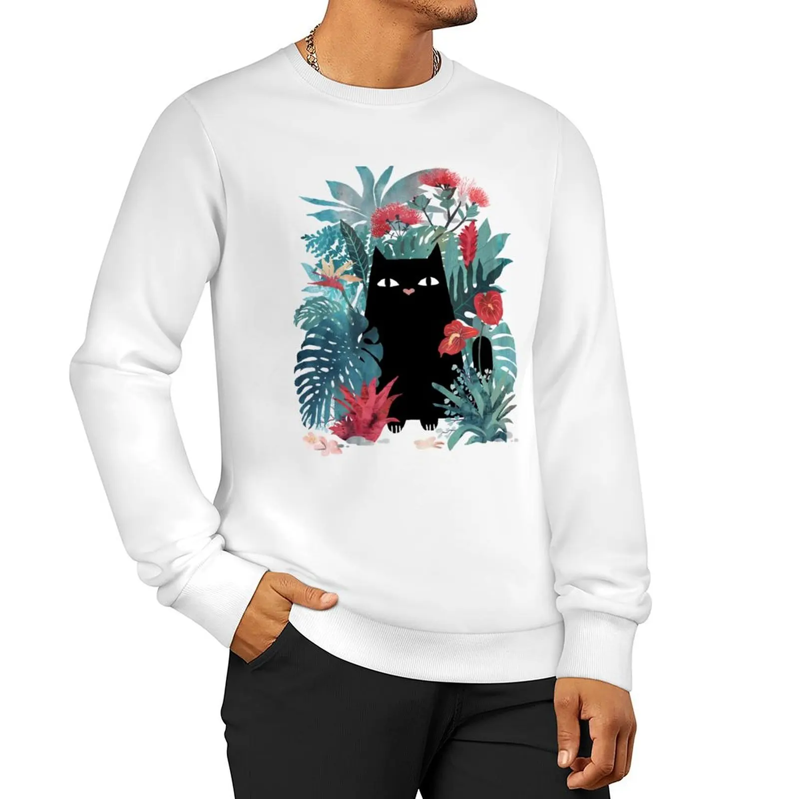 Popoki Sweatshirt men's clothes graphic t shirts men new hoodies and sweatshirts