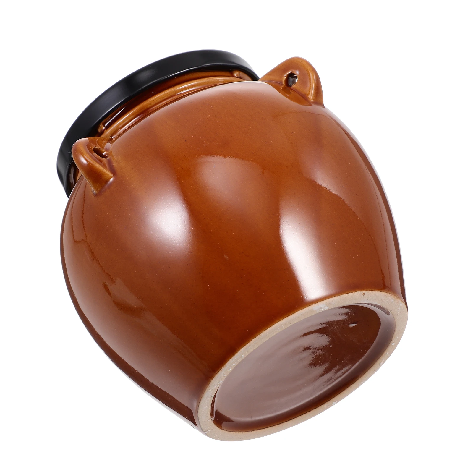 

Ceramic Pickles Jar Practical Large Capacity Sealed Container for Food Storage Home Restaurant Ceramic Pickles Jar