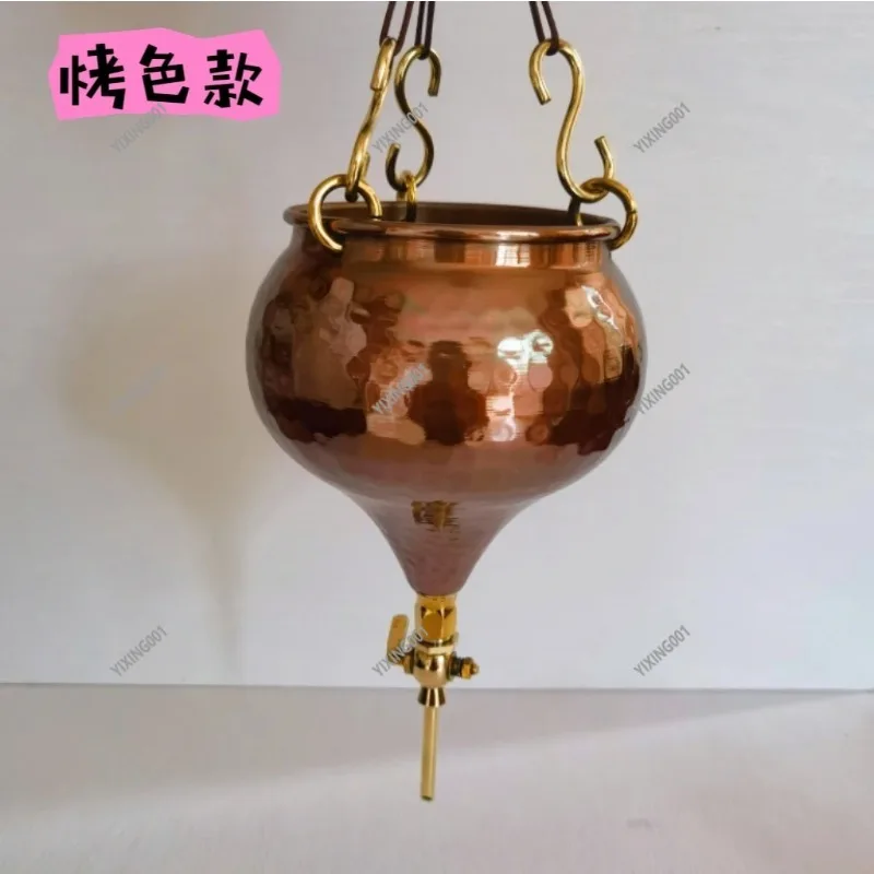 Professional Pure Copper Oil Drip Tool SPA Essential Oil Guide Dropper Massage Therapy Factory Direct Supply