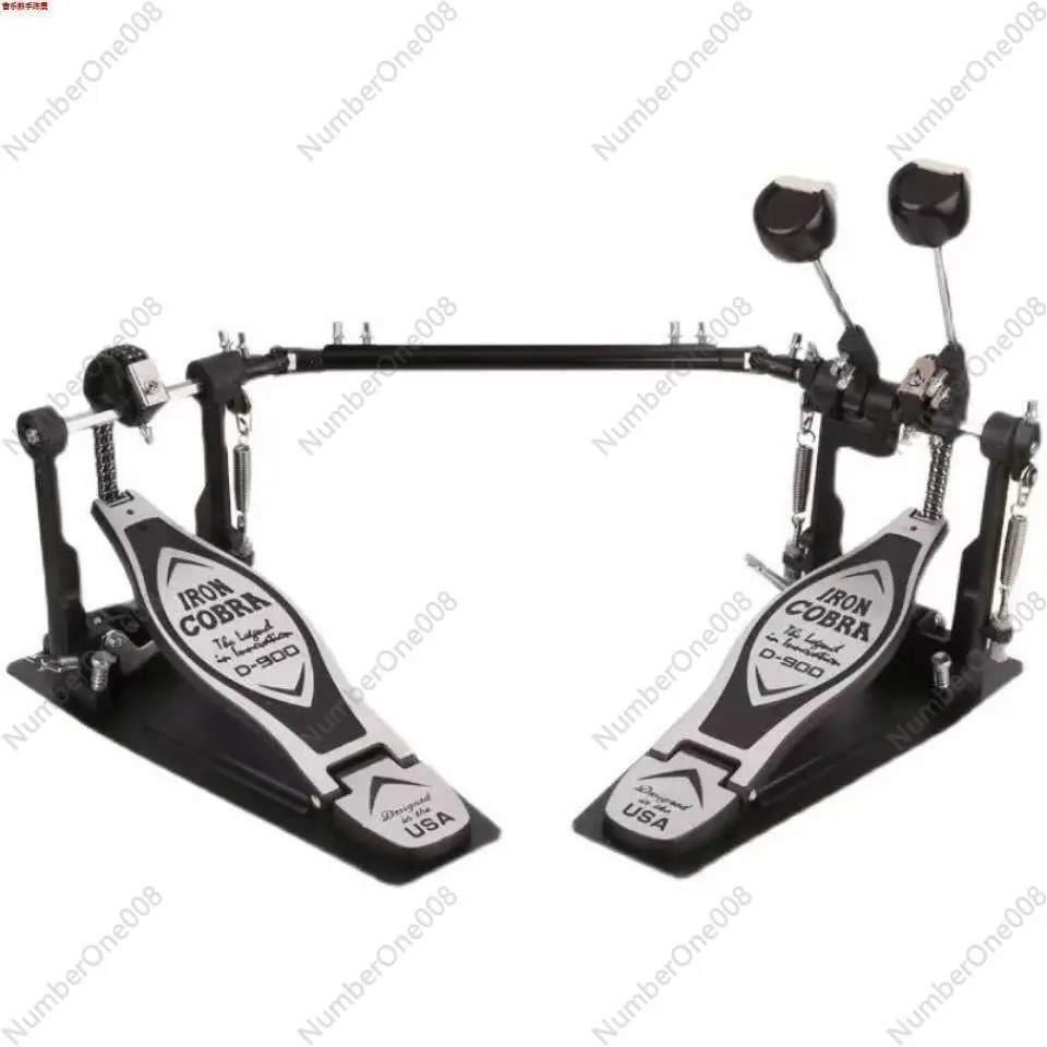 

Drum Set Double Step Hammer Pedal Double Chain Cam Double Pedal Accessories Jazz Drum Step Hammer Kick Drum Practice