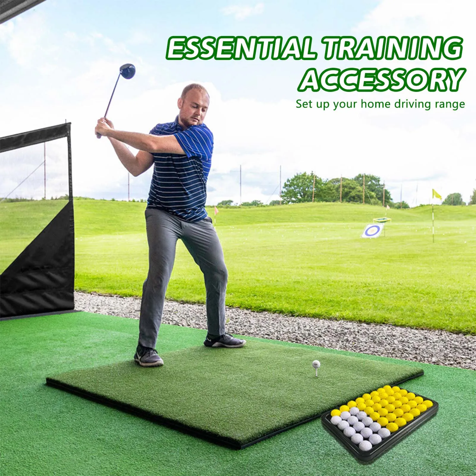 

Heavy Duty Golf Ball Tray Durable Material Practical Golf Ball Retrievers Storage Box Nice Gift for Golf Enthusiasts