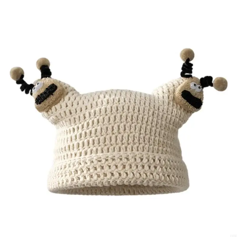 195E Minimalistenhoed Artistiek Jeugdhoeden Persoonlijkheidsaccessoire Hoed Verfijnde hoed voor wintergarderobe