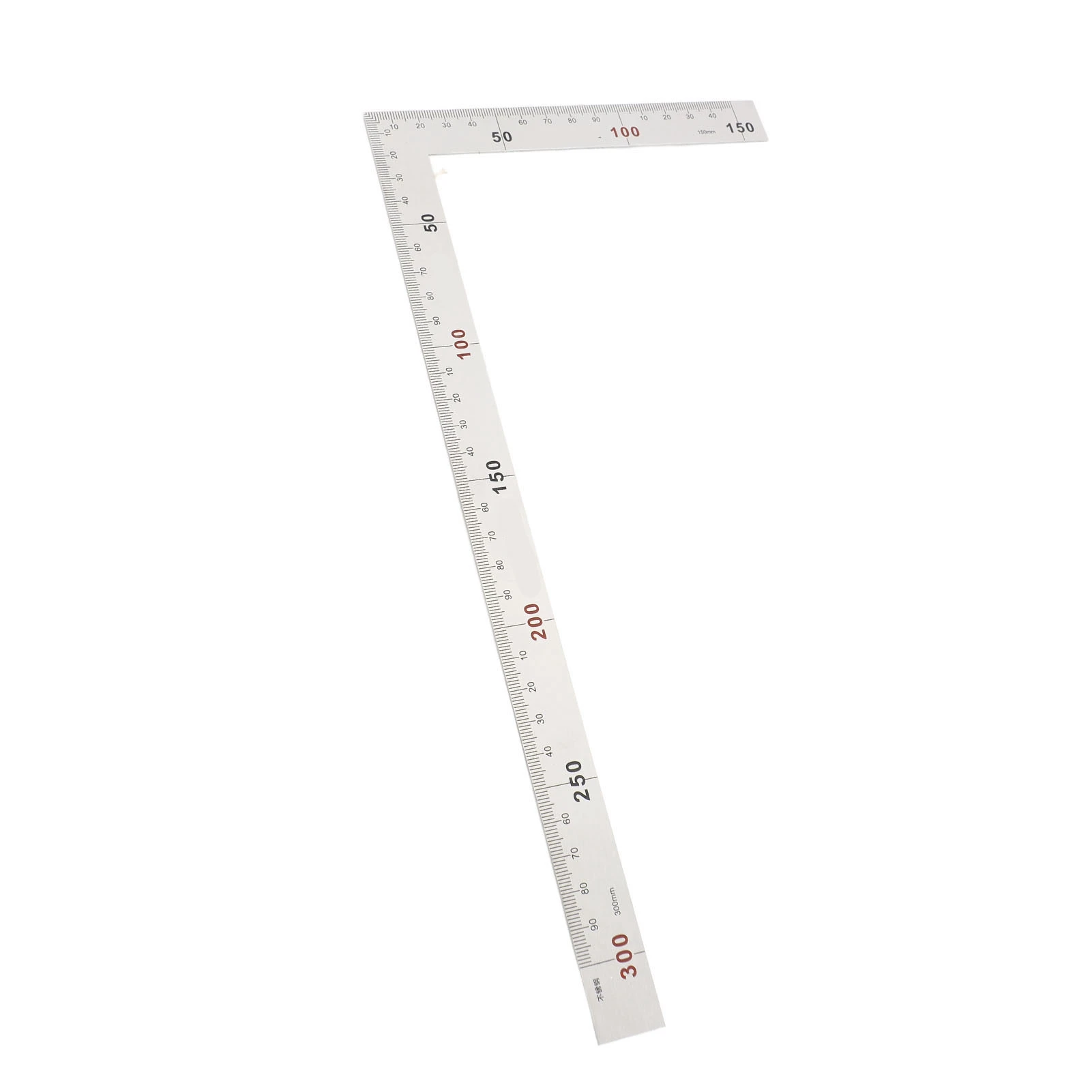 Durable High Precision Stainless Steel 90 Degree Right Protractor Angle Ruler Metal Square Tool Clear Scale Accurate Measurement
