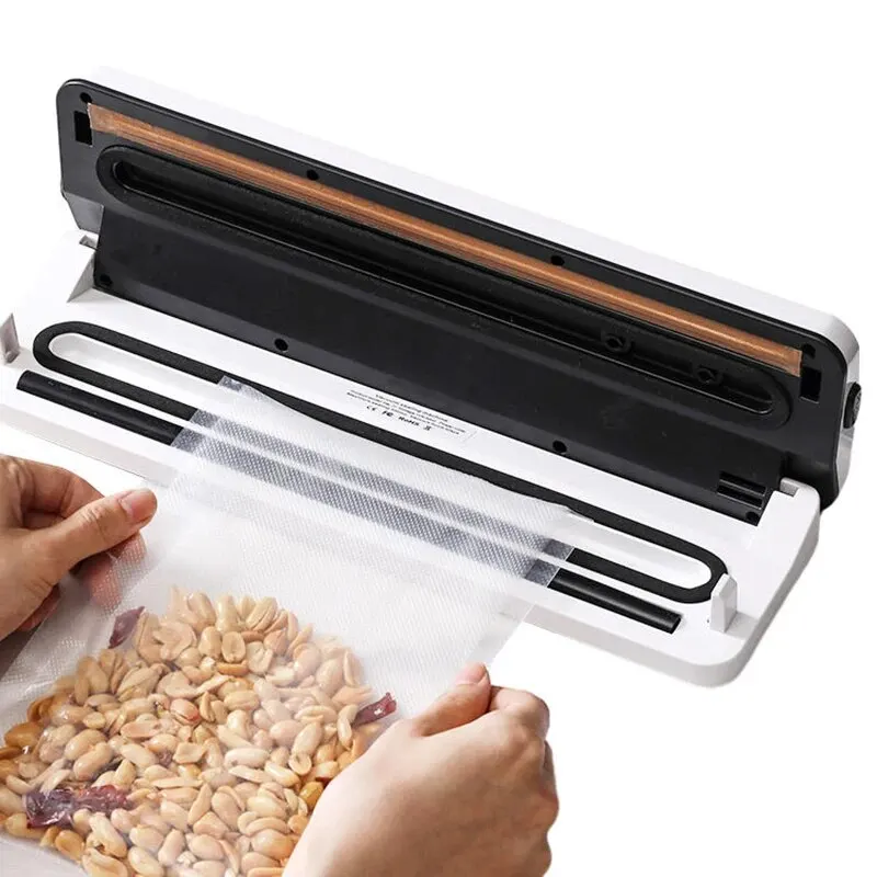 Automatic Mini Vacuum Food Sealers Household Vacuum Preservation Machine Electric Vacuum Sealer Kitchen Appliance